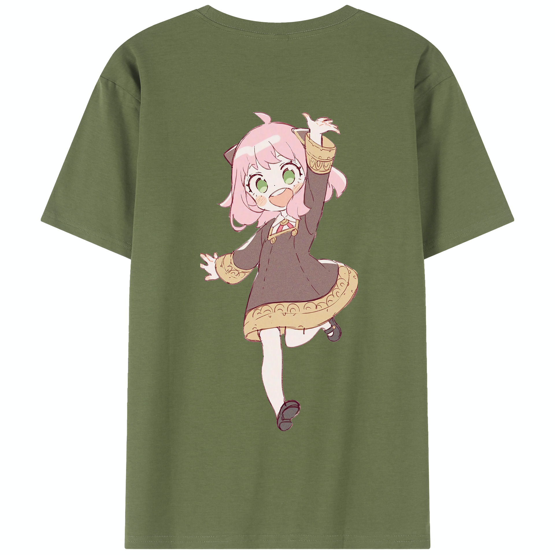 （画像用） SPY×FAMILY间谍家家酒 綿100％半袖Tシャツ（背面プリント）